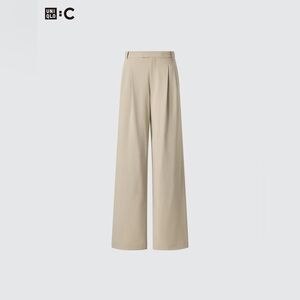 Uniqlo C Pleated Wide Straight Pants